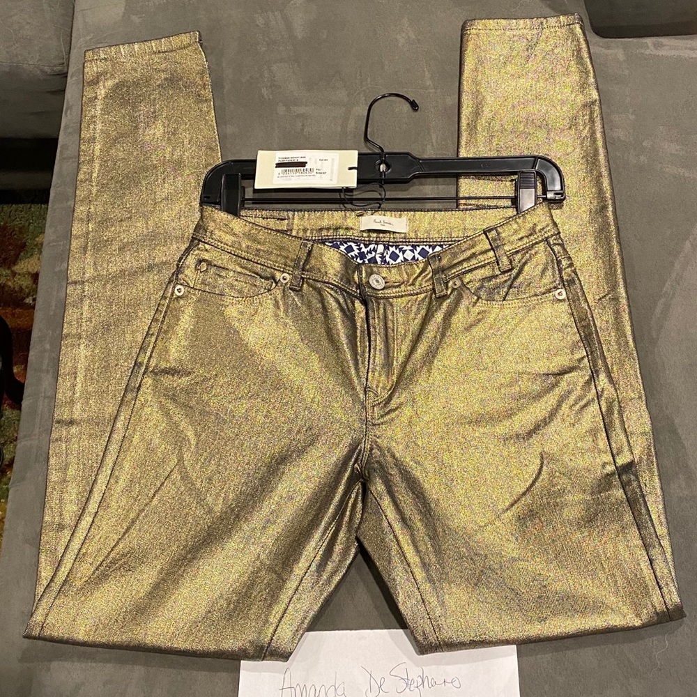 Paul Smith gold women’s skinny jean size 27